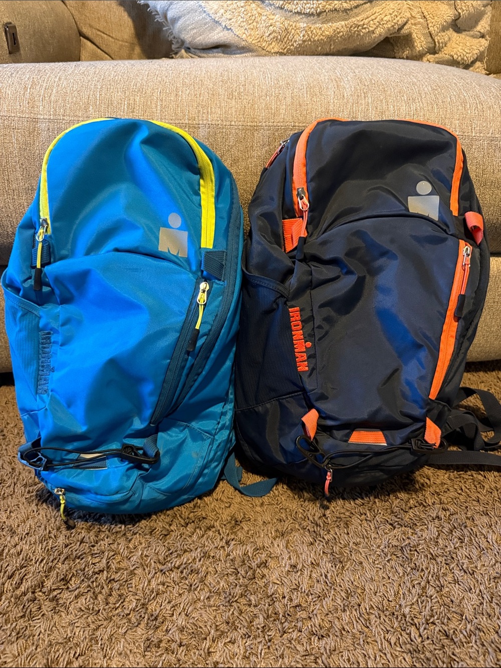 2 Ironman Hydration Backpacks